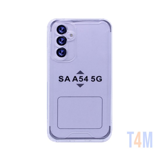 Capa de Silicone Duro para Samsung Galaxy A54 5G Transparente